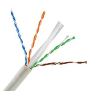 Indoor Fluke Tested CAT6 UTP Lan Cable Bare copper 1000ft