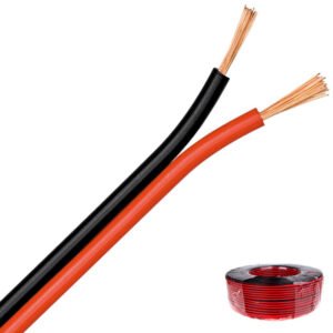 Red Black Loud  0.75mm 1.5mm Speaker Wire cable