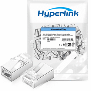 Cat6 RJ45 Connectors,100-PACK Cat6 RJ45 Ends, Ethernet Cable Crimp Connectors FTP Network Plug 1U