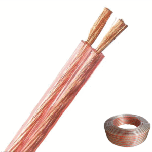 14AWG  2.5mm ² Transparent Speaker Cable Wire Customize