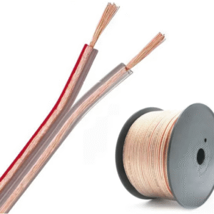 18 AWG 1.0mm ² Transparent Speaker Cable Wire Customize