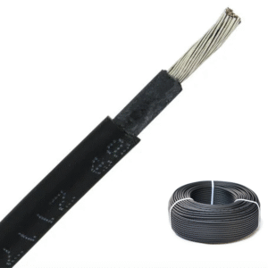 Solar PV cable 2.5mm 4mm 6mm black for power supply 100m