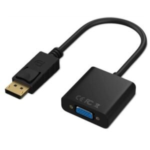 DisplayPort (DP) Male to VGA Female
