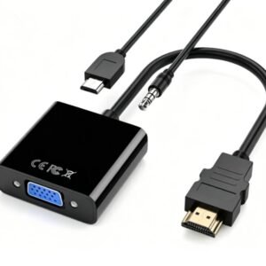 HDMI to VGA Adapter with Audio & Power